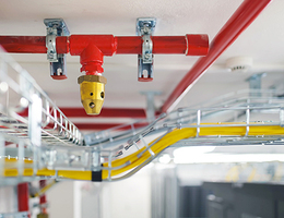 Монтаж систем пожаротушения - Инженерные, электромонтажные работы