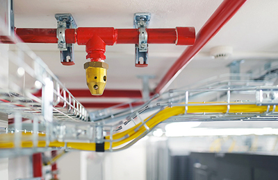 Монтаж систем пожаротушения - Инженерные, электромонтажные работы